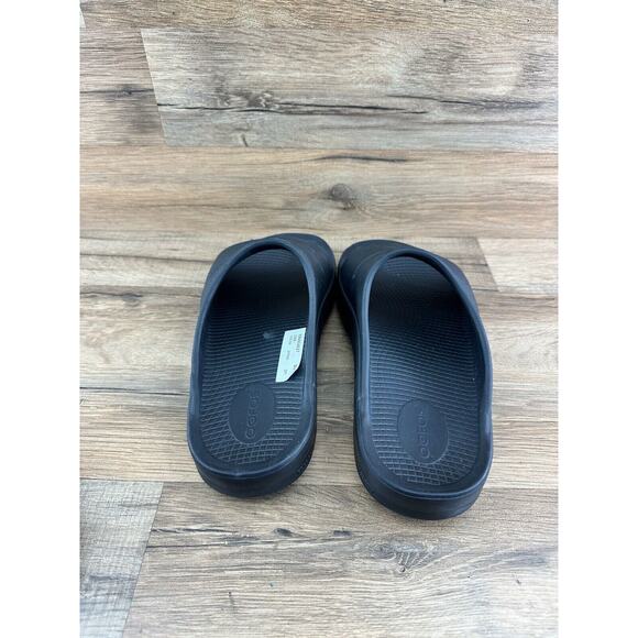 OOFOS OOahh Sport Flex Slide Recovery Sandals Black Men’s Size 7 Women’s… - Picture 5 of 5